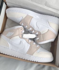 Brown & Beige Air Jordan 1 Mid