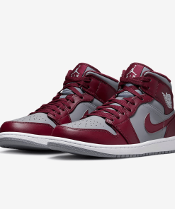 Air Jordan 1 Mid Cherrywood Red