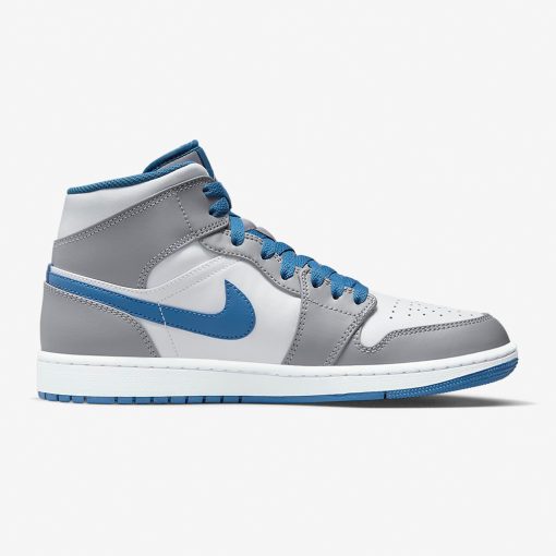 Air Jd 1 Mid Cement True Blue