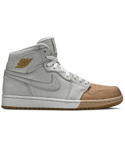 Air Jordan 1 Retro High PRM Dipped Toe White