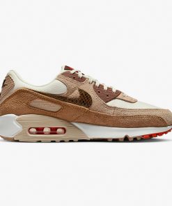 Air Max 90 AMD – Pale Ivory/Summit White/Oatmeal/Picante Red