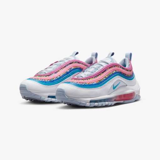 Air Max 97 SE – White/Active Fuchsia/Blue Whisper