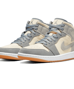 Air Jordan 1 Mid Coconut Milk Particle Grey