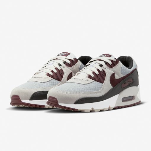 Air Max 90 – Wolf Grey/Phantom/Black/Burgundy Crush