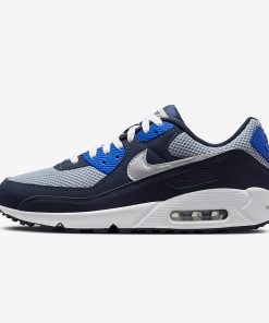 Air Max 90 SE – Midnight Navy/Obsidian/Ashen Slate/Metallic Platinum