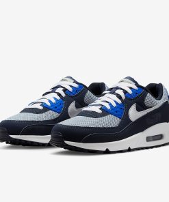 Air Max 90 SE – Midnight Navy/Obsidian/Ashen Slate/Metallic Platinum