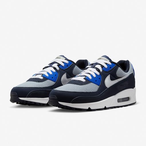 Air Max 90 SE – Midnight Navy/Obsidian/Ashen Slate/Metallic Platinum