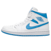 Air Jordan 1 Wmns Mid ‘UNC’ White Carolina Blue