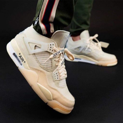 OFF-WHITE x Wmns Air Jordan 4 SP ‘Sail’