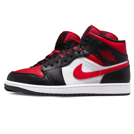 Air Jordan 1 Mid Black Red White