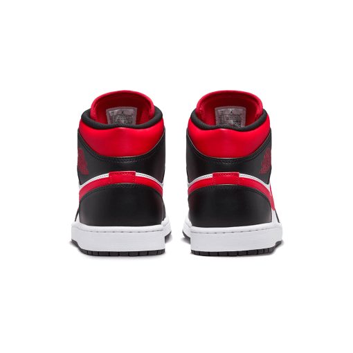 Air Jordan 1 Mid Black Red White