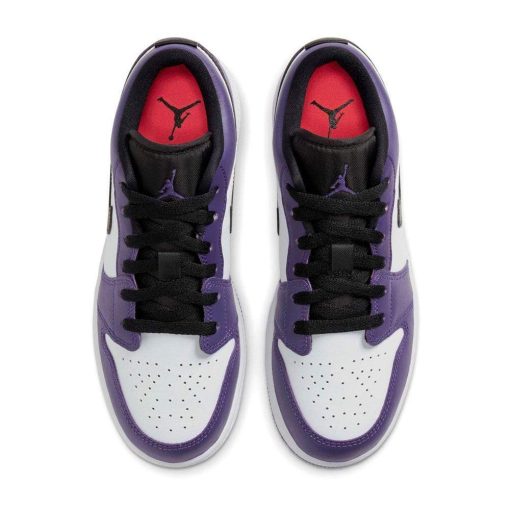 Air Jordan 1 Low GS “Court Purple White”