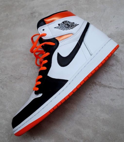 Jordan High OG White Orange Black