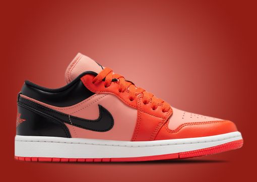 Air Jordan 1 Low “Crimson Bliss Rush Orange”