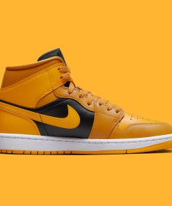 Air Jordan 1 Mid University Gold Paints