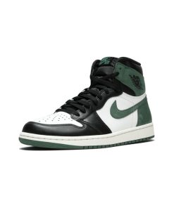 Air Jordan 1 White Clay Green Black