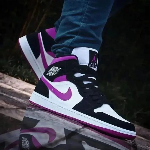 Nike Air Jordan 1 Mid Magenta Cactus Flower