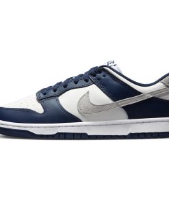 Nike Dunk Low Navy White Grey