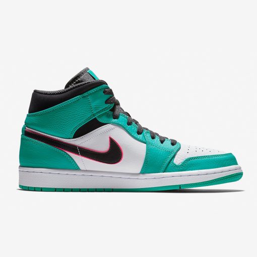 Air jordan 1 Mid South Beach Turbo Green