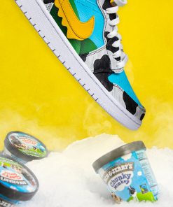 Ben & Jerry’s Chunky Dunky Jordan 1 Custom