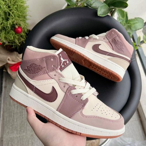 Air Jordan 1 Mid SE Dark Pony Smoky Mauve