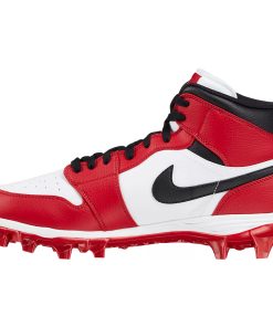 Jordan 1 Alpha Menace Mid Football Cleats Red