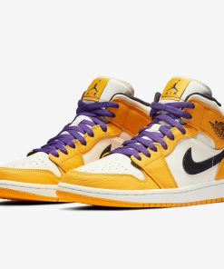 Air Jordan 1 Mid – Lakers