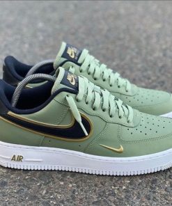 AIR FORCE 1 ’07 LV8 ‘METALLIC SWOOSH PACK – OIL GREEN’