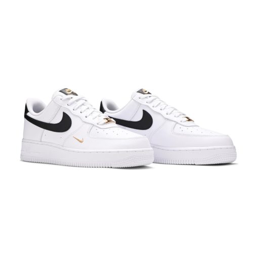 Air Force 1 Low 07 Essential White Black Gold