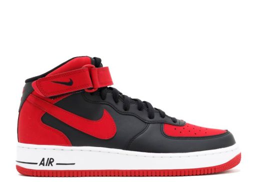 Air Force 1 Mid (Black/Gym Red)