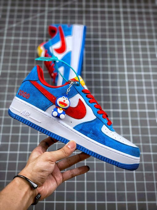 Air Force 1 “Doraemon” Light Photo Blue Speed Yellow-University Red