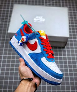 Air Force 1 “Doraemon” Light Photo Blue Speed Yellow-University Red