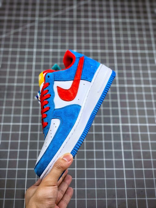 Air Force 1 “Doraemon” Light Photo Blue Speed Yellow-University Red