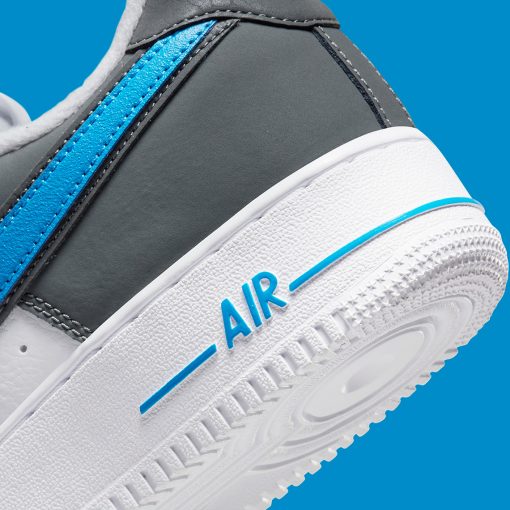 Blue & Grey Highlight This Nike Air Force 1 Low