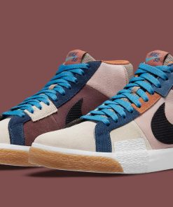 Nike Zoom Blazer Mid Premium SB Mosaic Pack – Dark Wine