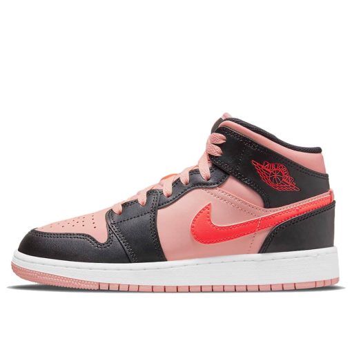 Air Jordan 1 Mid – Black Pink Crimson