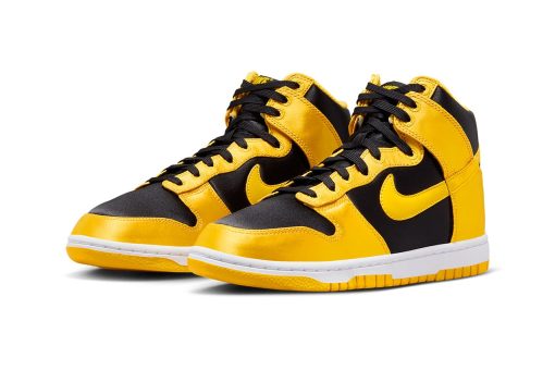 Nike Dunk High “Goldenrod Satin”