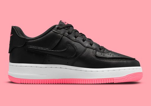 Air Force 1/1 GS Black Hyper Pink