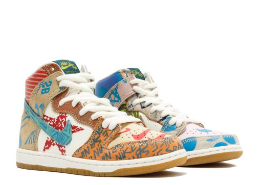 Thomas Campbell x SB Dunk High ‘What The’