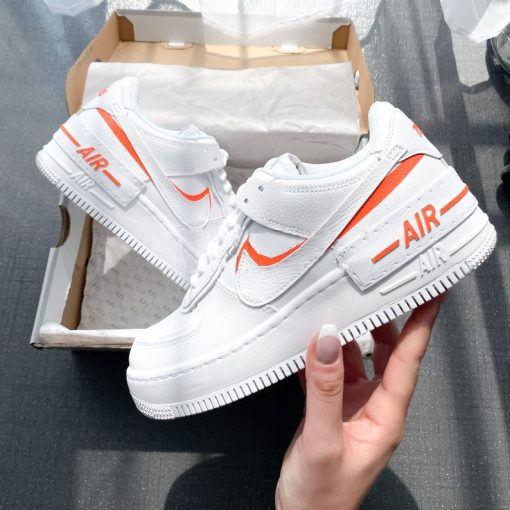 Air Force 1 Custom Sneaker Shadow Orange