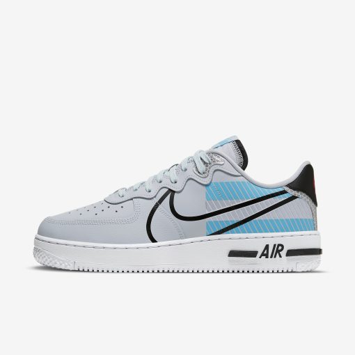 Nike Air Force 1 React Pure Platinum Blue