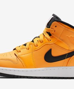 Air Jordan 1 Mid Full Bright Taxi Yellow