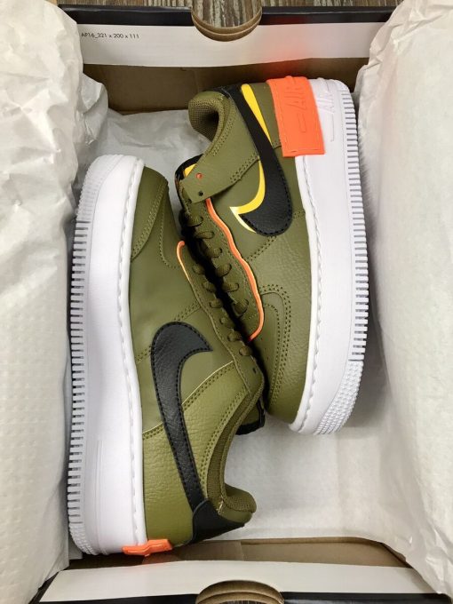 Air Force 1 Shadow Olive Flak Black