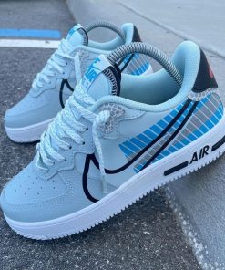 Nike Air Force 1 React Pure Platinum Blue