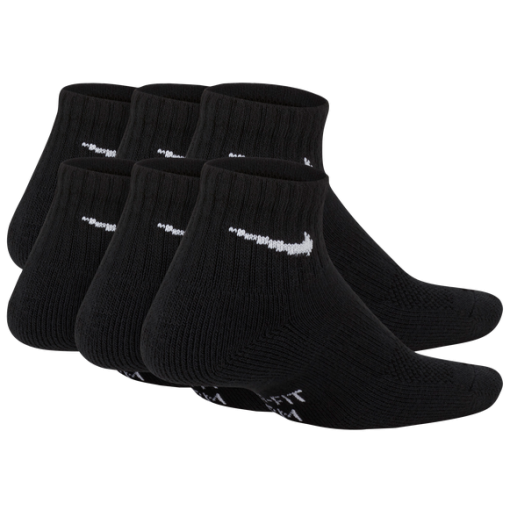 Nike 6 Pack Cushioned Quarter Socks