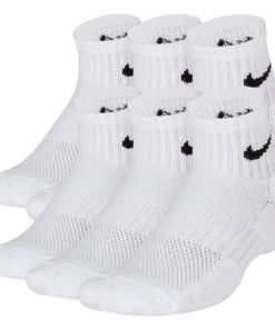 Nike 6 Pack Cushioned Quarter Socks