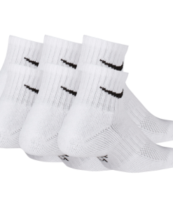 Nike 6 Pack Cushioned Quarter Socks