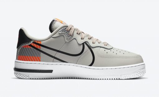Nike Air Force React “Beige Orange”