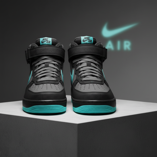 Air Force 1 Mid 07 “Hot Lava” Blue