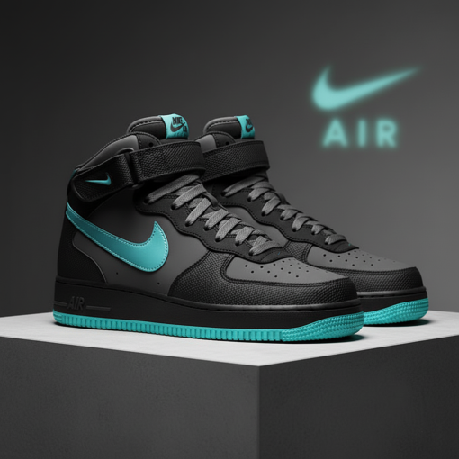 Air Force 1 Mid 07 “Hot Lava” Blue